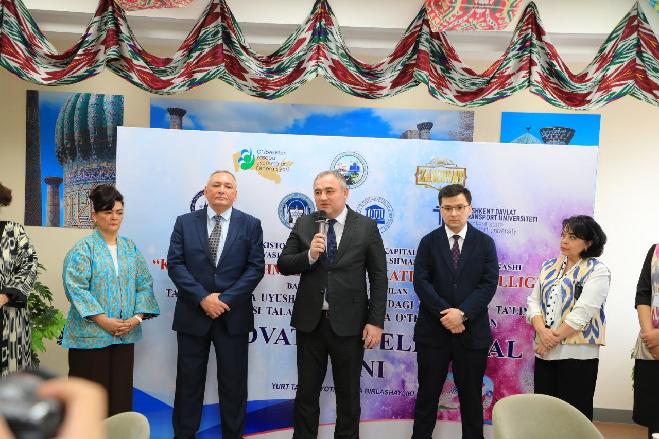 “Yurt taraqqiyoti yo‘lida birlashaylik” shiori ostida “Zakovat” intellektual o‘yini bo‘lib o‘tdi