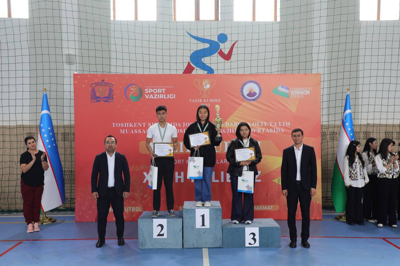 Toshkent davlat sharqshunoslik universitetida “Vazir kubogi” sport musobaqalari o‘tkazildi
