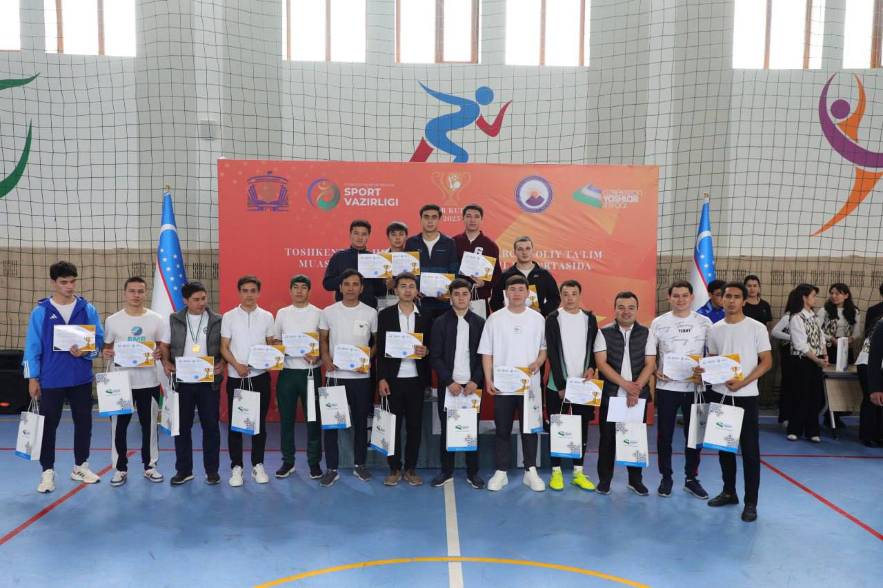 Toshkent davlat sharqshunoslik universitetida “Vazir kubogi” sport musobaqalari o‘tkazildi