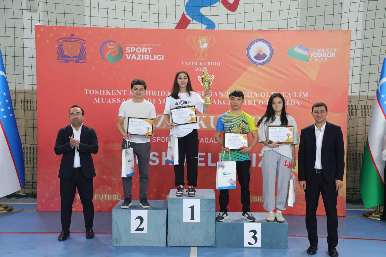 Toshkent davlat sharqshunoslik universitetida “Vazir kubogi” sport musobaqalari o‘tkazildi