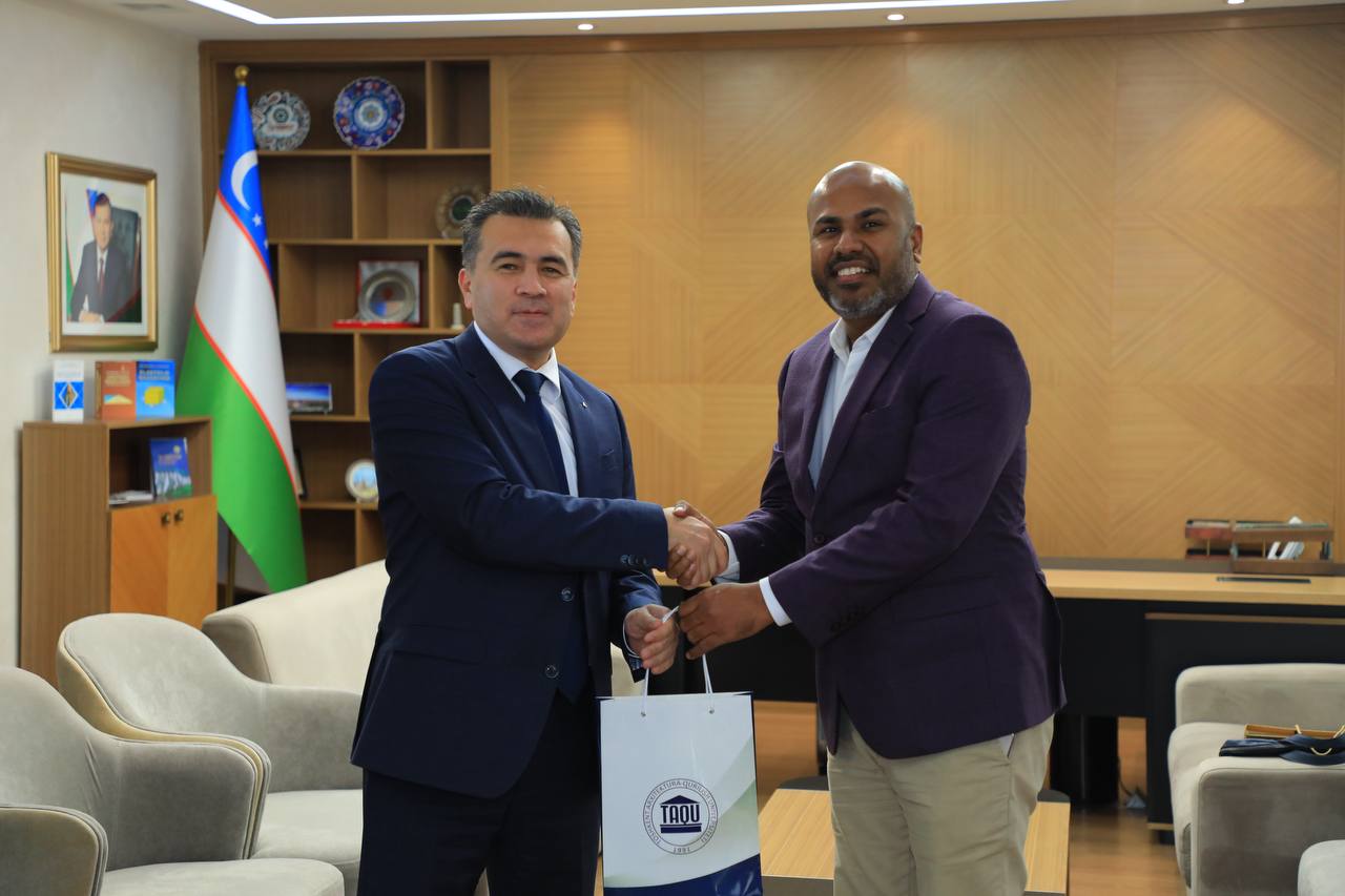 Toshkent arxitektura-qurilish universitetiga Buyuk Britaniyaning Wolverhampton universiteti prorektori hamda Xalqaro hamkorlik bo’limi boshlig’i, shuningdek IDM ta’lim inistituti direktori tashrif buyurdilar
