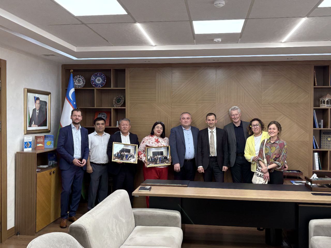 Germaniya akademik xizmati doirasidagi hamkorlik doirasida Potsdam Amaliy fanlar universiteti professorlari Toshkent arxitektura-qurilish universitetiga tashrif buyurdi
