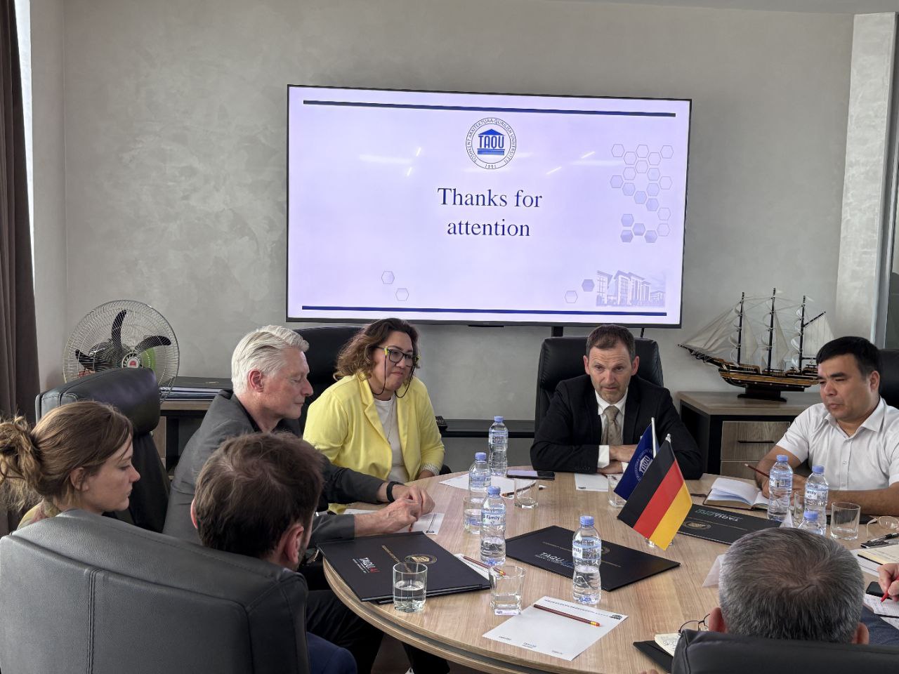 Germaniya akademik xizmati doirasidagi hamkorlik doirasida Potsdam Amaliy fanlar universiteti professorlari Toshkent arxitektura-qurilish universitetiga tashrif buyurdi