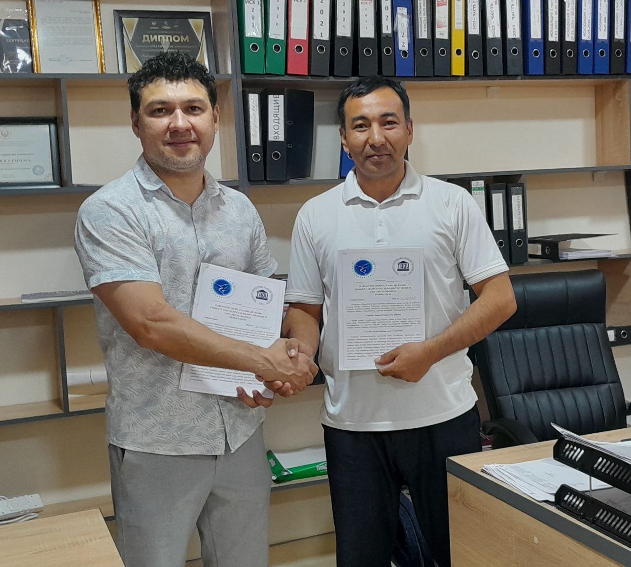 Oʻzbekiston Respublikasi Sport kurashlari assotsiatsiyasi hamda Toshkent arxitektura-qurilish universiteti oʻrtasida hamkorlik MEMORANDUMI imzolandi