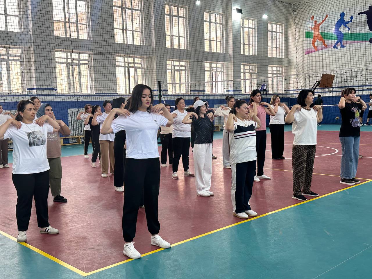 Bugungi kunda aholi, ayniqsa ayollar oʻrtasida jismoniy tarbiya va sportni rivojlantirish, sogʻlom turmush tarzini keng targʻib qilish borasida muayyan ishlar amalga oshirilmoqda