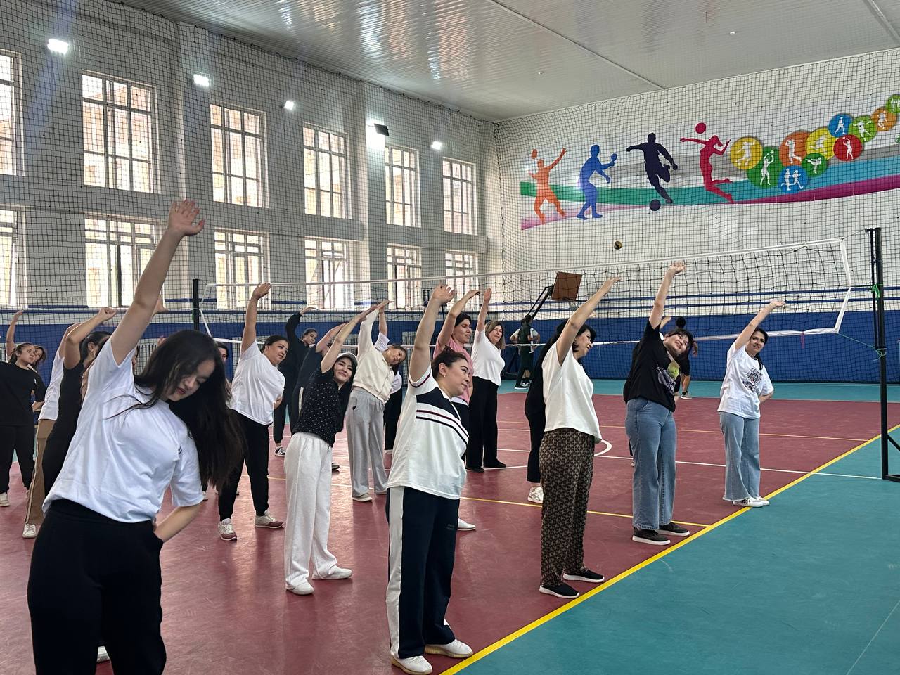 Bugungi kunda aholi, ayniqsa ayollar oʻrtasida jismoniy tarbiya va sportni rivojlantirish, sogʻlom turmush tarzini keng targʻib qilish borasida muayyan ishlar amalga oshirilmoqda
