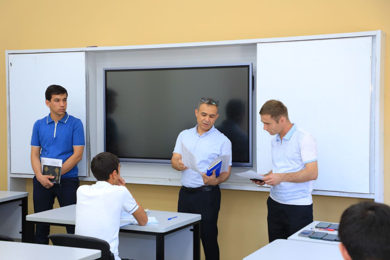 Toshkent arxitektura-qurilish universitetida yakuniy nazorat imtihonlari korrupsiyadan xoli tarzda tashkil etilmoqda