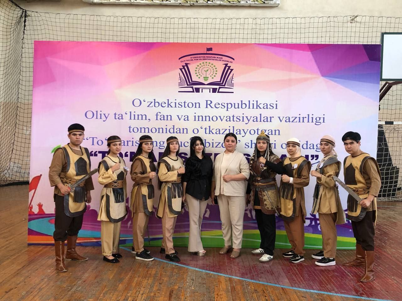 Toshkent arxitektura-qurilish universiteti vakillari "To‘maris izdoshlari" talaba-qizlar sport musobaqasida ishtirok etdi