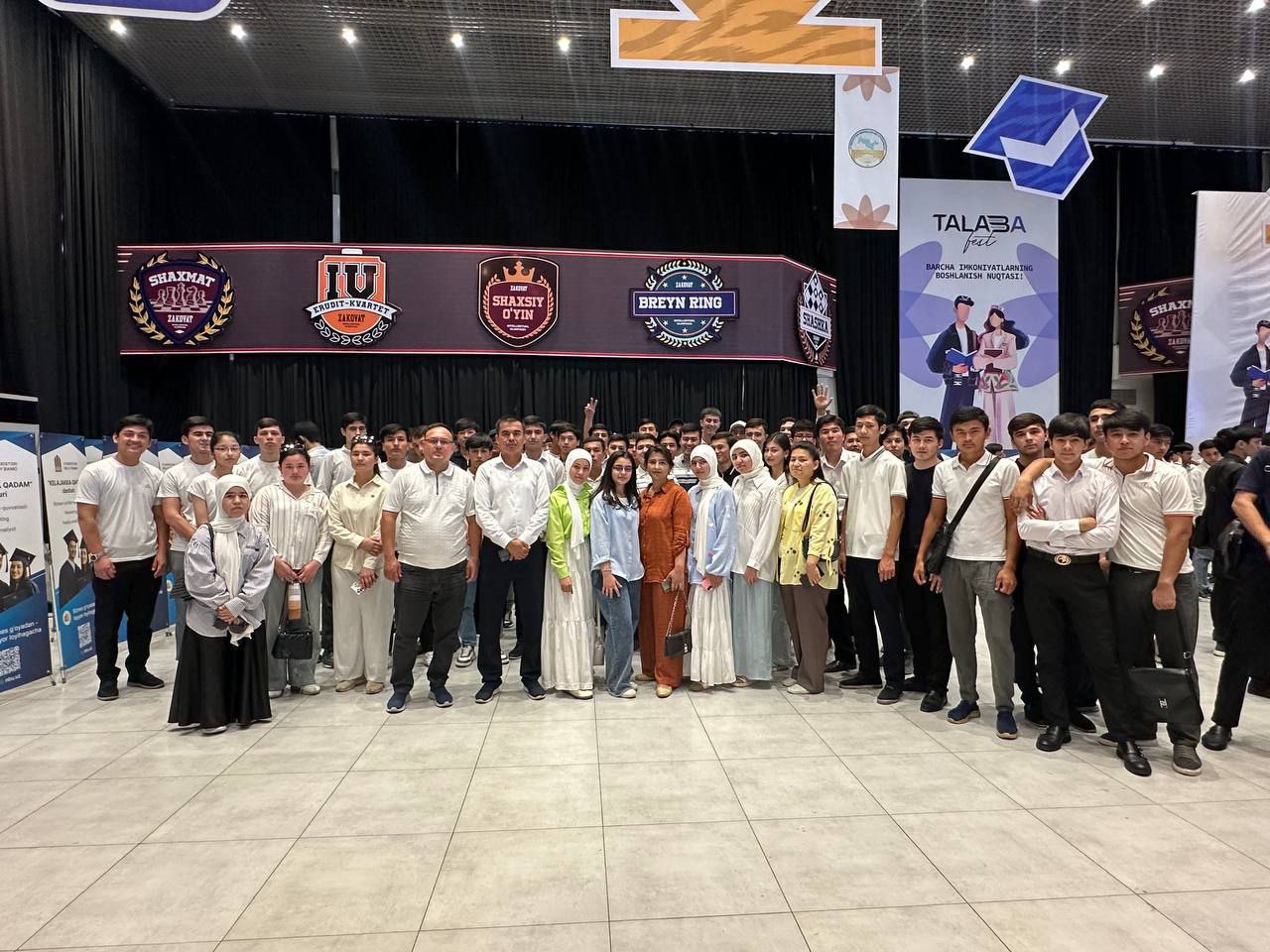 Ayni daqiqalarda“TalabaExpo–2025” koʻrgazmasi bo'lib o'tmoqda