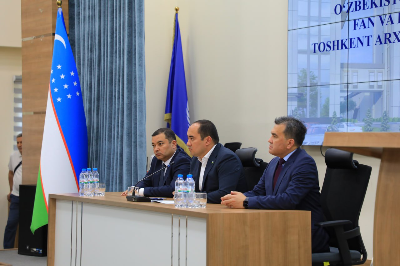 Toshkent arxitektura-qurilish universiteti jamoasiga yangi rektor tanishtirildi