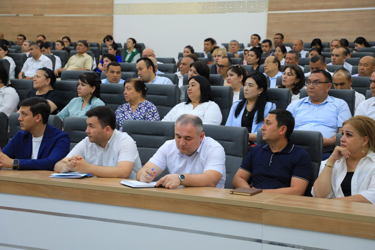 Toshkent arxitektura-qurilish universiteti jamoasiga yangi rektor tanishtirildi