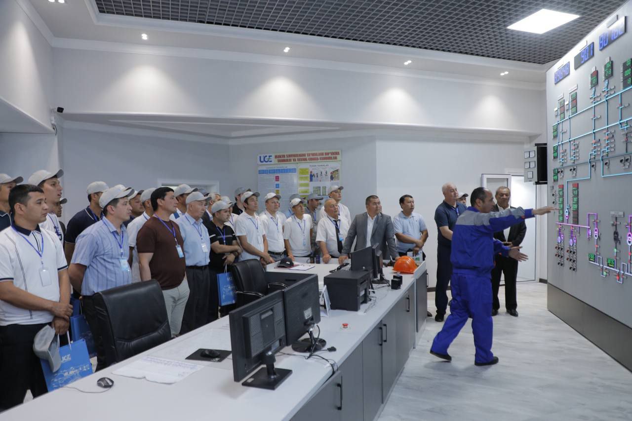 Andijon suv omborida uni avtomatlashtirilgan raqamli texnologiyalar orqali xavfsiz ekspluatatsiya qilish yuzasidan amalga oshirilgan ishlar bo‘yicha respublika miqyosidagi ko‘rgazmali seminar tashkil etildi.