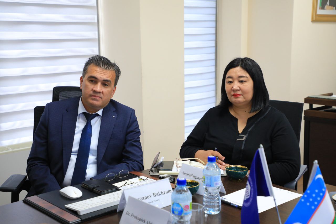 Toshkent arxitektura-qurilish universiteti va Polshaning Bialystok Oliy iqtisodiyot universiteti o‘rtasida qo‘shma ta’lim dasturi doirasidagi hamkorlik kengaytirilmoqda