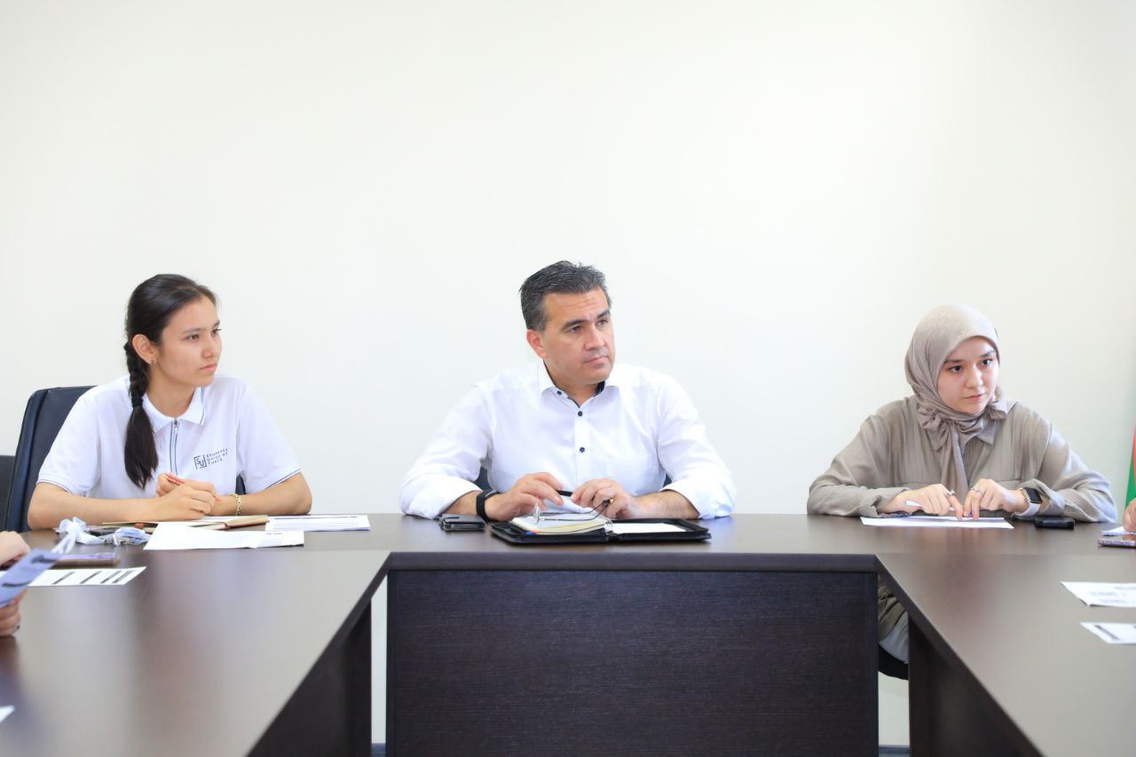 TAQU rektori Bahrom Abdukabilovich ishtirokida Talabalar Kengashi (Students’ Union) bilan navbatdagi muhim uchrashuv bo‘lib o‘tdi