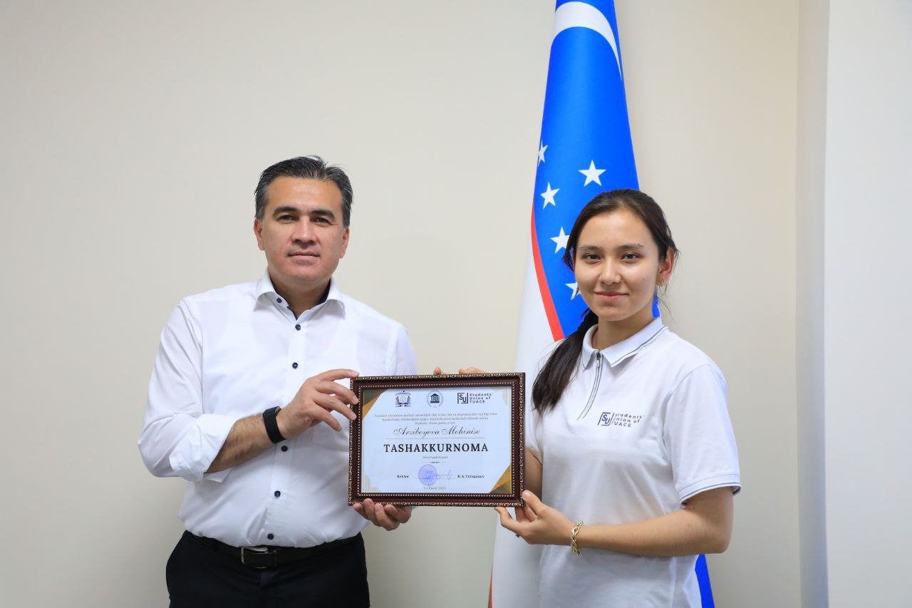 TAQU rektori Bahrom Abdukabilovich ishtirokida Talabalar Kengashi (Students’ Union) bilan navbatdagi muhim uchrashuv bo‘lib o‘tdi