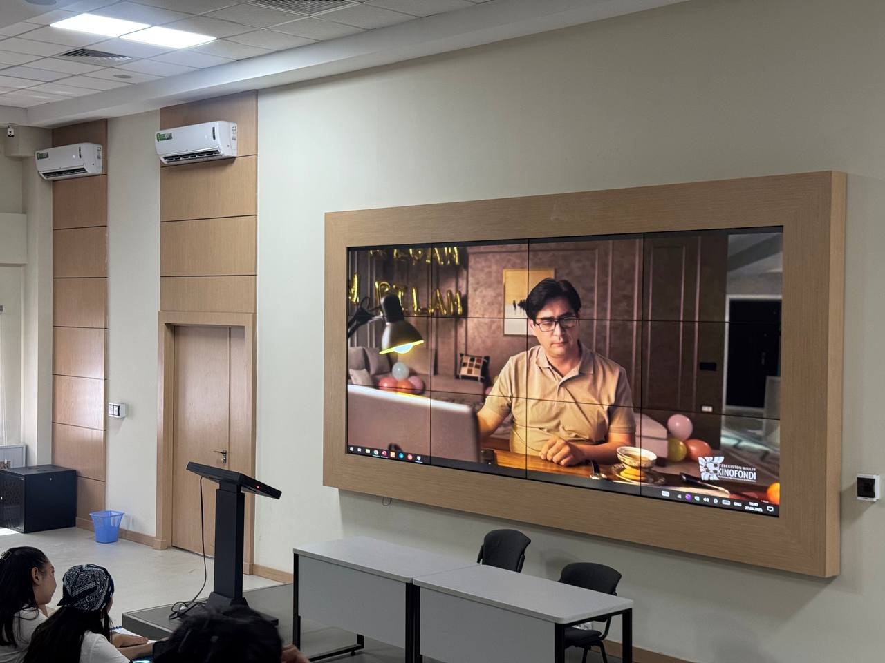 Toshkent arxitektura-qurilish universitetida “Dolzarb 90 kun” loyihasi doirasida “Kino kechasi” filimlar namoyishi o‘tkazildi