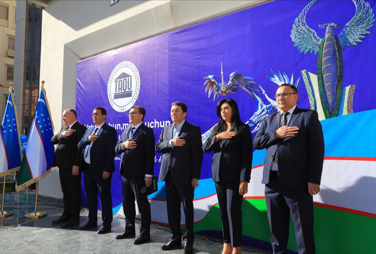 Toshkent arxitektura-qurilish universitetida yangi oʻquv yili boshlandi