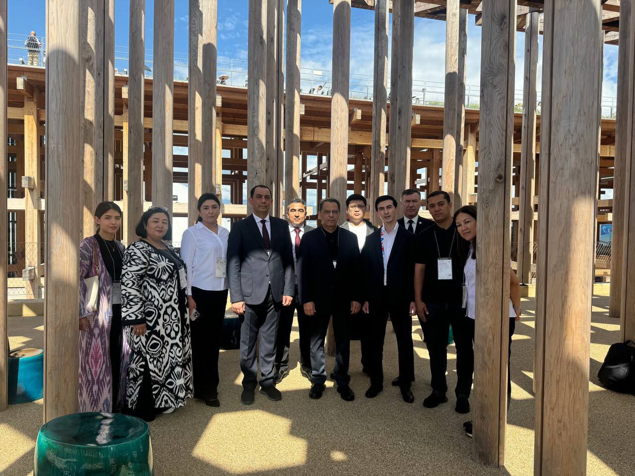 O‘zbekiston delegatsiyasi Yaponiyaning EXPO 2025 ko‘rgazmasida
