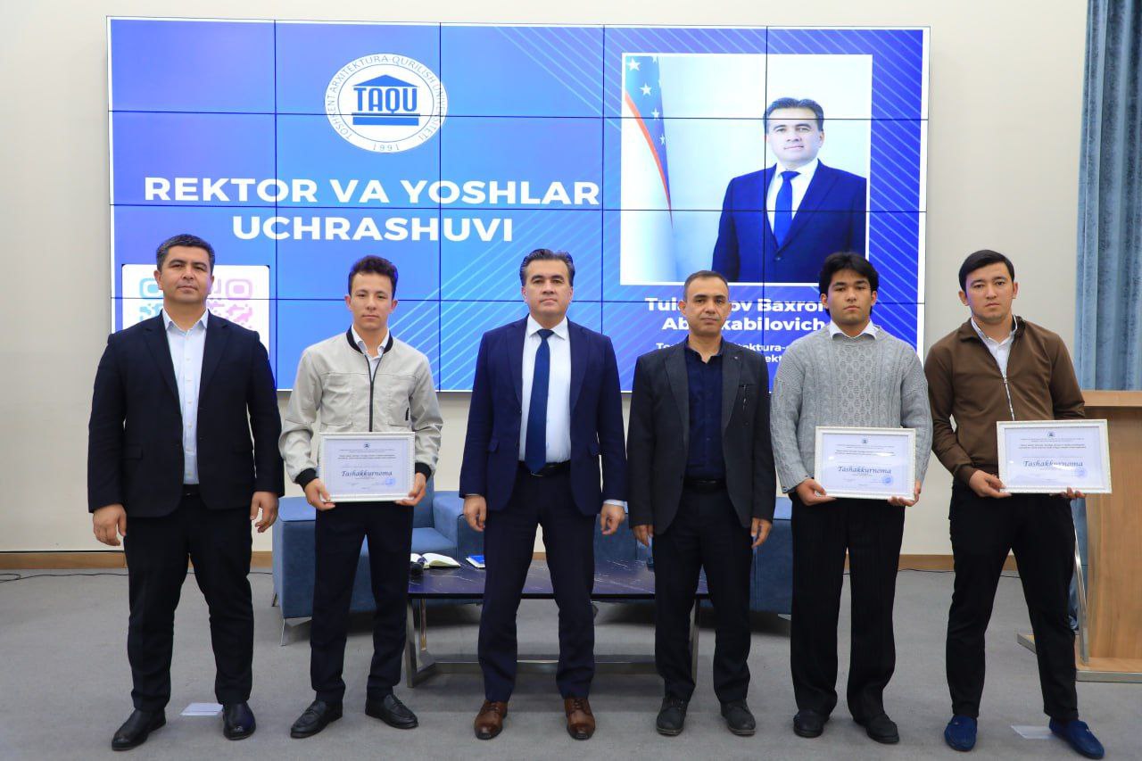 Toshkent arxitektura-qurilish universitetida “Rektor kubogi” tashkil etildi