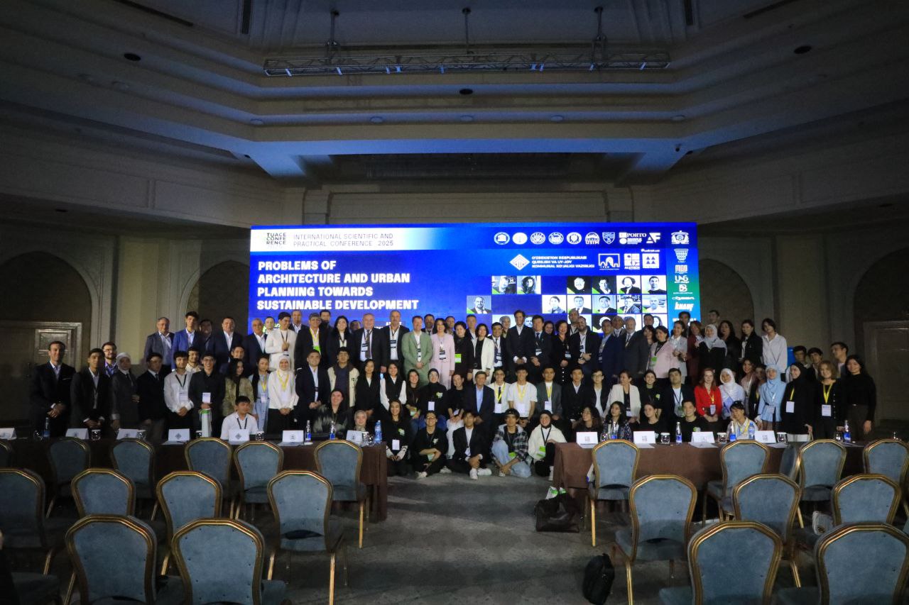 Toshkent arxitektura-qurilish universitetida xalqaro konferensiya bo'lib o'tdi
