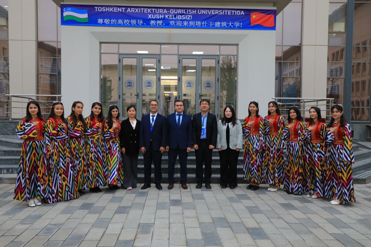Toshkent arxitektura-qurilish universitetida Xitoy – O‘zbekiston forumi doirasida uchrashuv bo‘lib o‘tdi