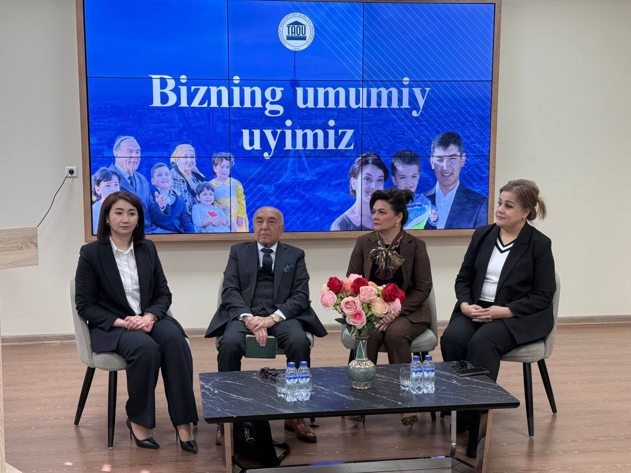Toshkent arxitektura-qurilish universitetida Xotin-qizlar maslahat kengashi tomonidan “Bizning umumiy uyimiz” mavzusida obro-e’tiborga ega bo‘lgan shaxslar, namunali oilalarni jalb etgan holda uchrashuv tashkil etildi