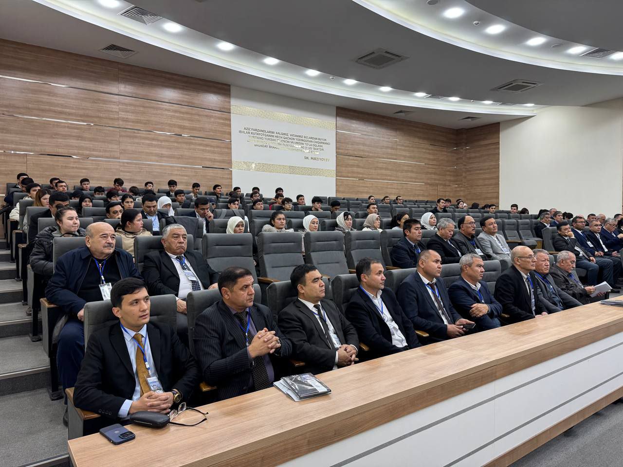 Toshkent arxitektura-qurilish universitetida Mahmudov Said Mahmudovich “Seysmik xavfsizlik a’lochisi” ko‘krak nishoni bilan taqdirlandi