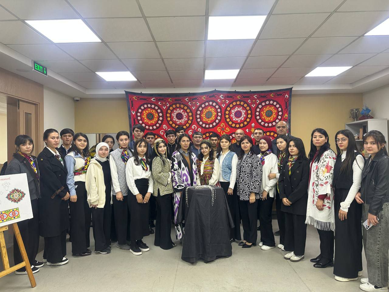 Toshkent arxitektura-qurilish universitetida “Milliy qadriyatlar koʻrgazmasi” boʻlib oʻtdi