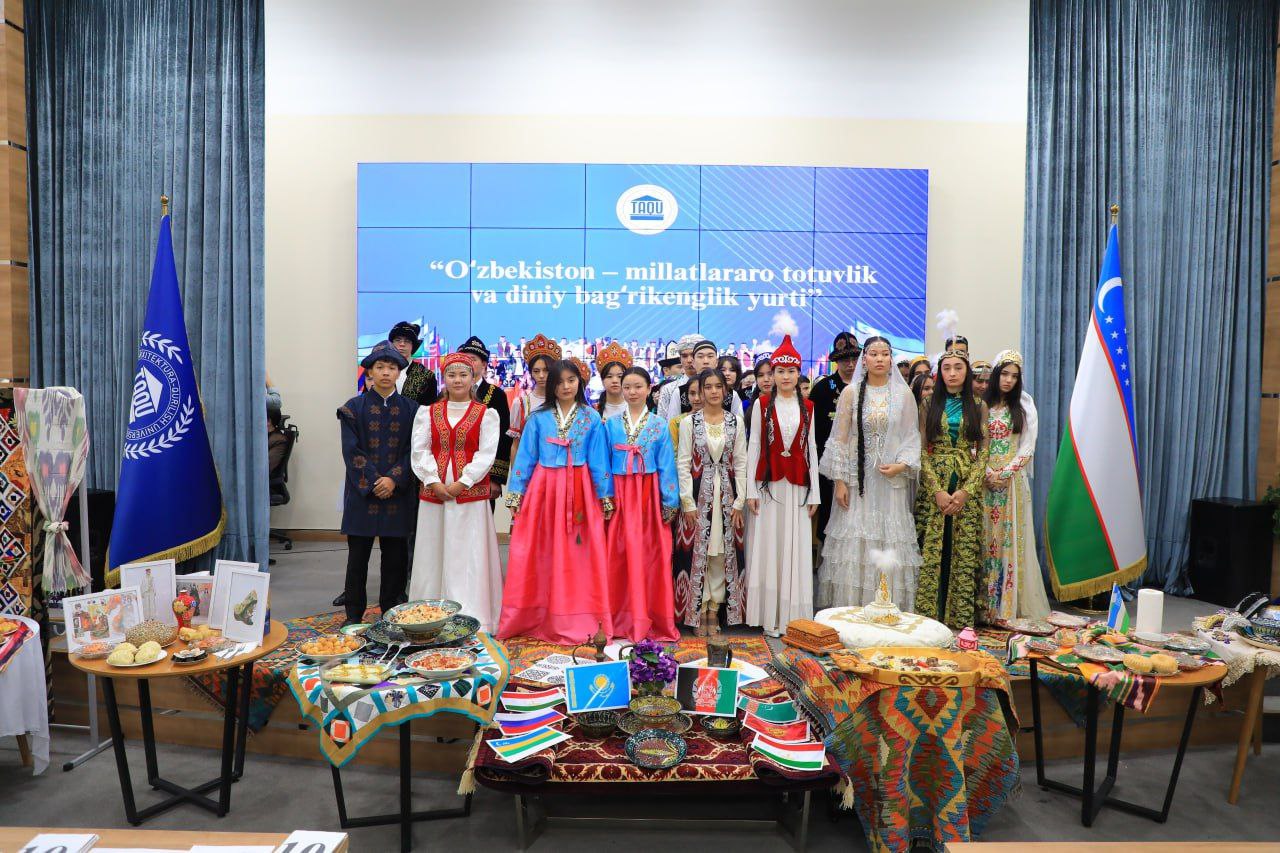 Toshkent arxitektura-qurilish universitetida “Oʻzbekiston - millatlararo totuvlik va diniy bagʻrikenglik yurti” mavzusida festival boʻlib oʻtdi