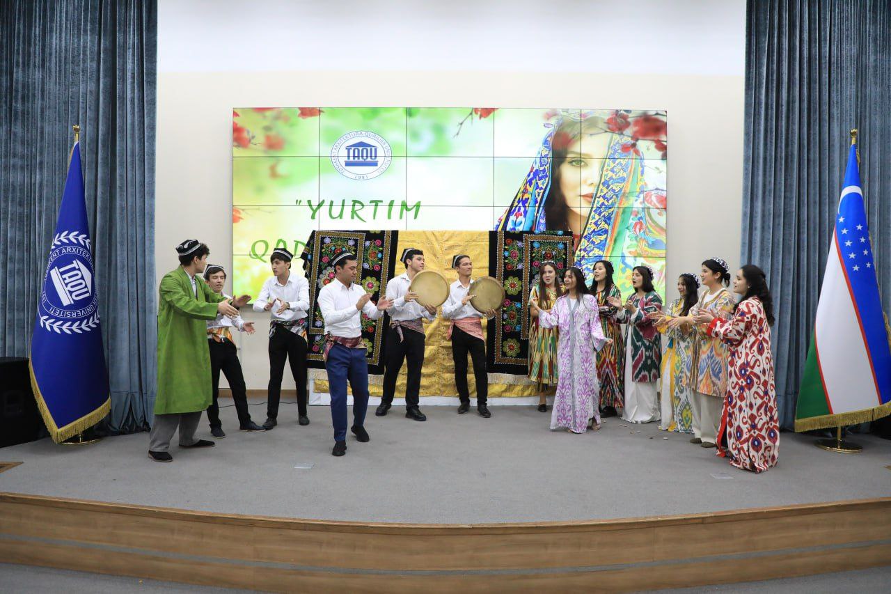 Toshkent arxitektura-qurilish universitetida talaba-yoshlar o‘rtasida, yoshlarni tarixiy tafakkurini oshirishga qaratilgan “Yurtim qadriyatlari” ko‘rik-tanlovi o‘tkazildi
