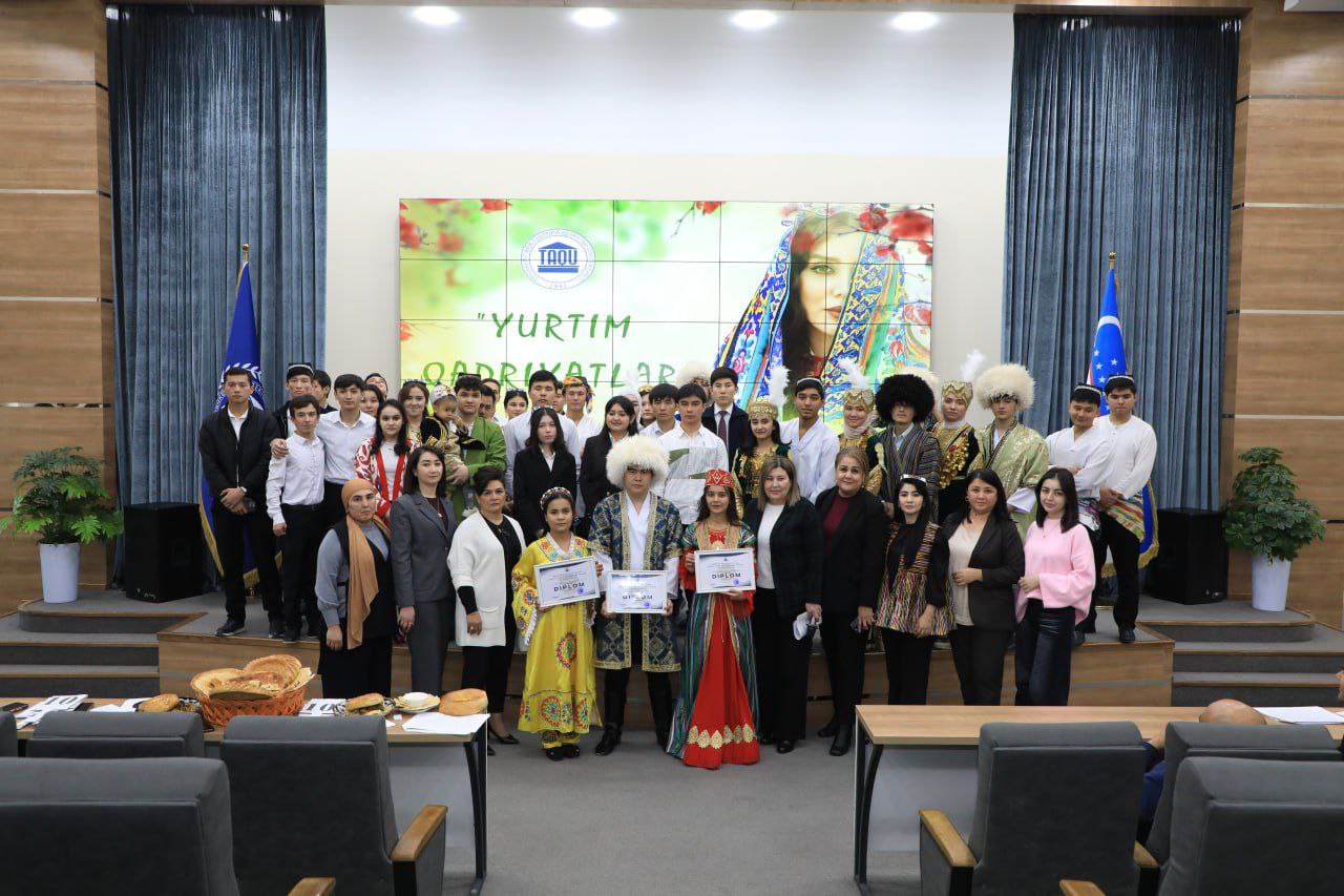 Toshkent arxitektura-qurilish universitetida talaba-yoshlar o‘rtasida, yoshlarni tarixiy tafakkurini oshirishga qaratilgan “Yurtim qadriyatlari” ko‘rik-tanlovi o‘tkazildi
