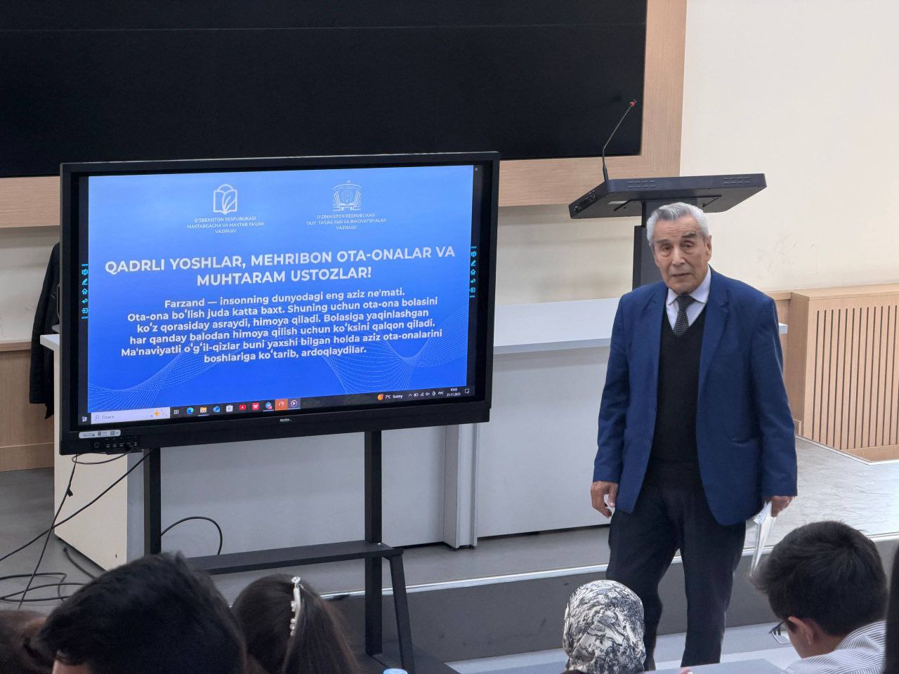 Toshkent arxitektura-qurilish universitetida ustoz-shogird an’analari izchil davom etmoqda