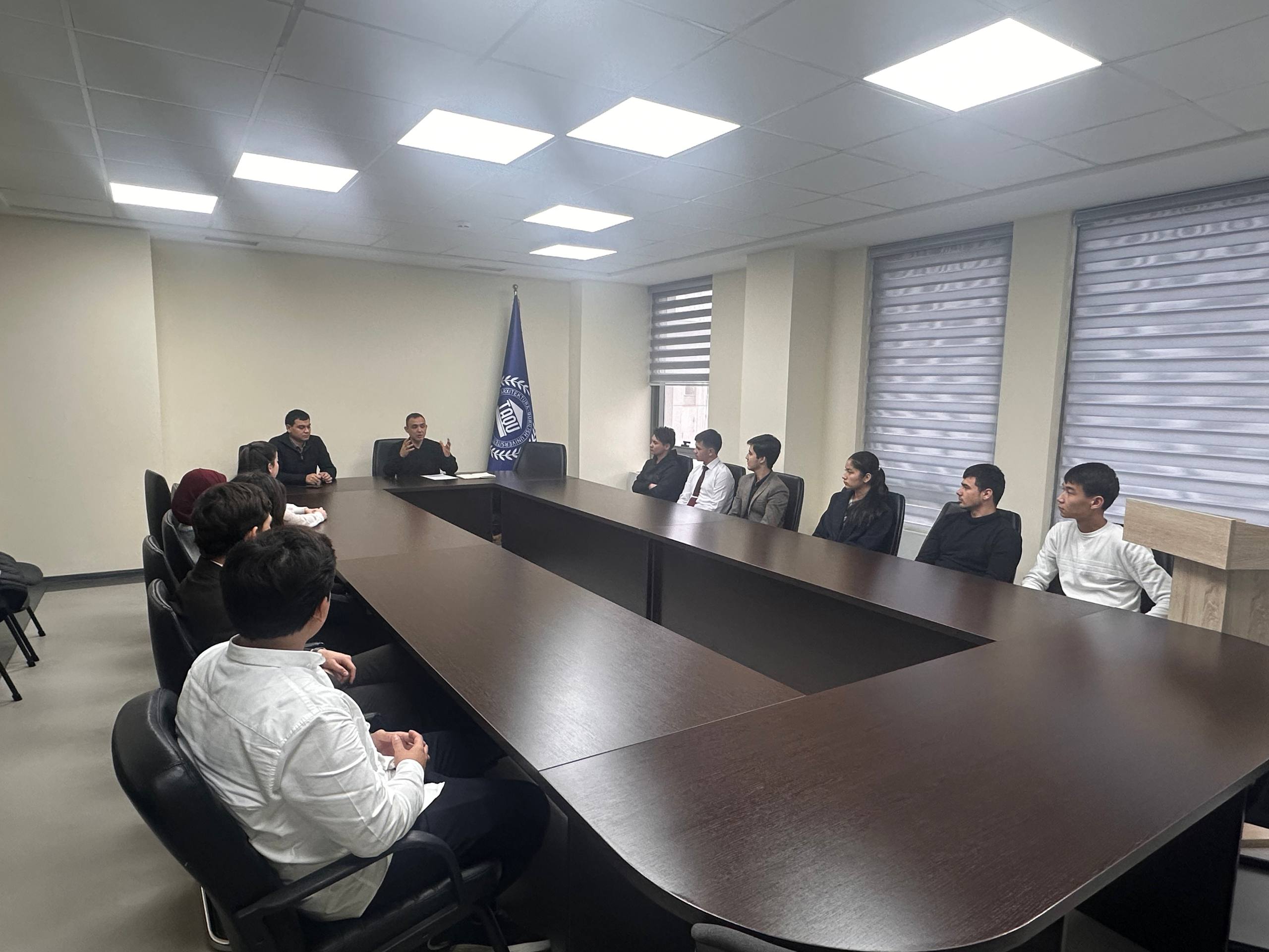 Toshkent arxitektura-qurilish universitetida yangi tashabbus!