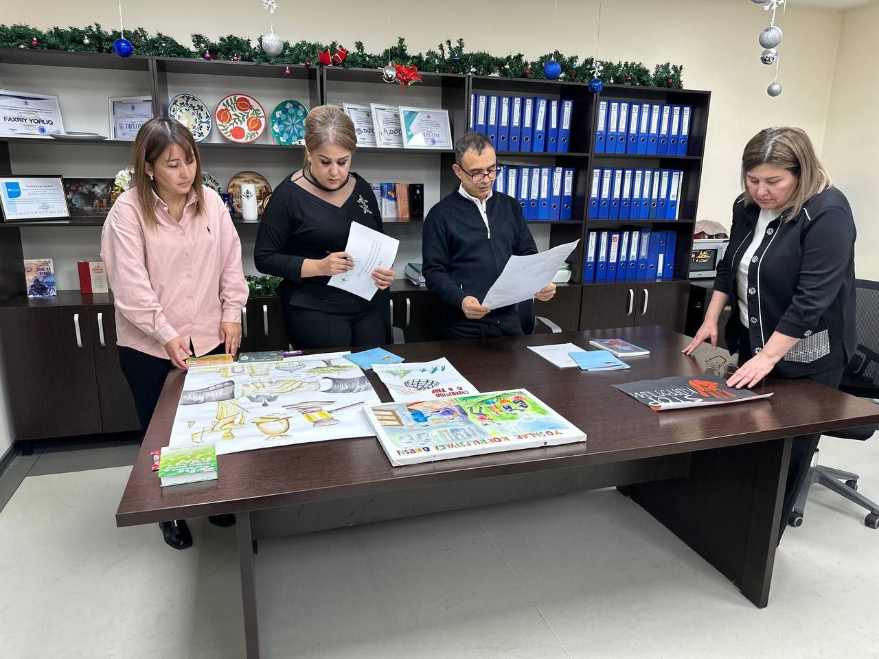 "Yoshlar korrupsiyaga yoʻq deydi" mavzusida "Eng yaxshi rasmlar", "Eng yaxshi insholar", "Eng yaxshi videoroliklar" tanlovi iqtidorli talaba-yoshlar oʻrtasida boʻlib oʻtdi