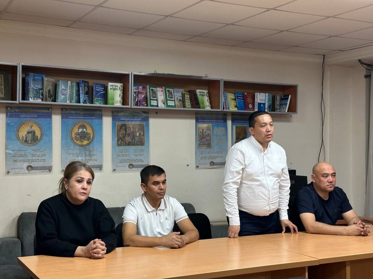 "Biz yoshlar giyohvandlikka qarshimiz" mavzusida talaba-yoshlar bilan prafilaktik uchrashuv boʻlib oʻtdi