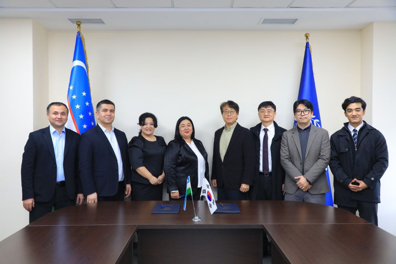 Toshkent arxitektura-qurilish universiteti Koreyaning Dong-A universiteti bilan hamkorlik memorandumi imzoladi