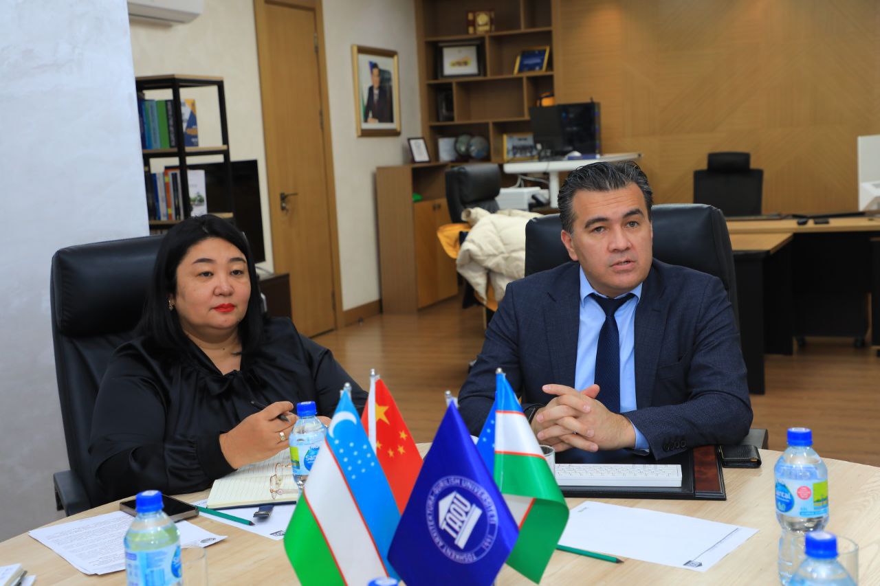 Toshkent arxitektura-qurilish universiteti rektori Baxrom To‘laganov Winter School Workshop tashrif buyurgan professor-o‘qituvchilar bilan uchrashuv o‘tkazdi