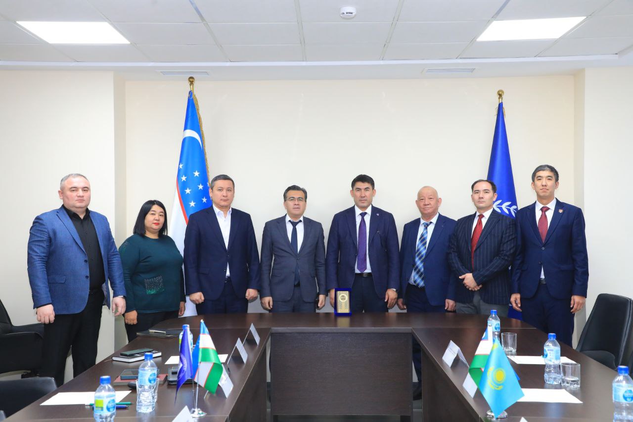 Toshkent arxitektura-qurilish universitetida Janubiy Qozog‘iston universiteti delegatsiyasi bilan uchrashuv o‘tkazdi