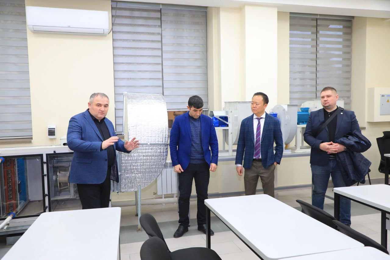 Toshkent arxitektura-qurilish universitetida Murad Buildings kompaniyasi vakillari bilan uchrashuv o‘tkazildi