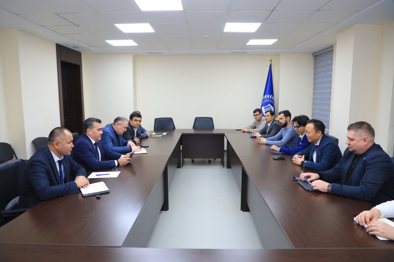 Toshkent arxitektura-qurilish universitetida Murad Buildings kompaniyasi vakillari bilan uchrashuv o‘tkazildi