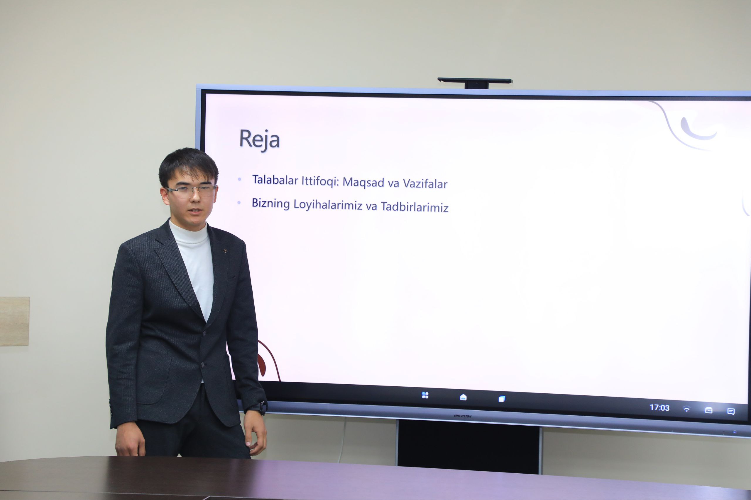 Toshkent arxitektura-qurilish universiteti Students' Union of TUACE jamoasi prezidentligiga saylov boʻlib oʻtdi