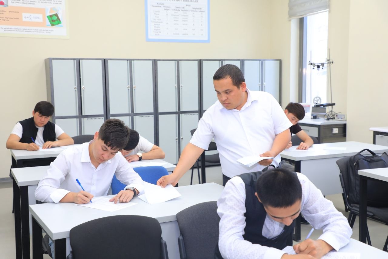 Toshkent arxitektura-qurilish universiteti talabalari o‘rtasida Fizika fanidan olimpiadaning universitet bosqichi bo‘lib o‘tmoqda