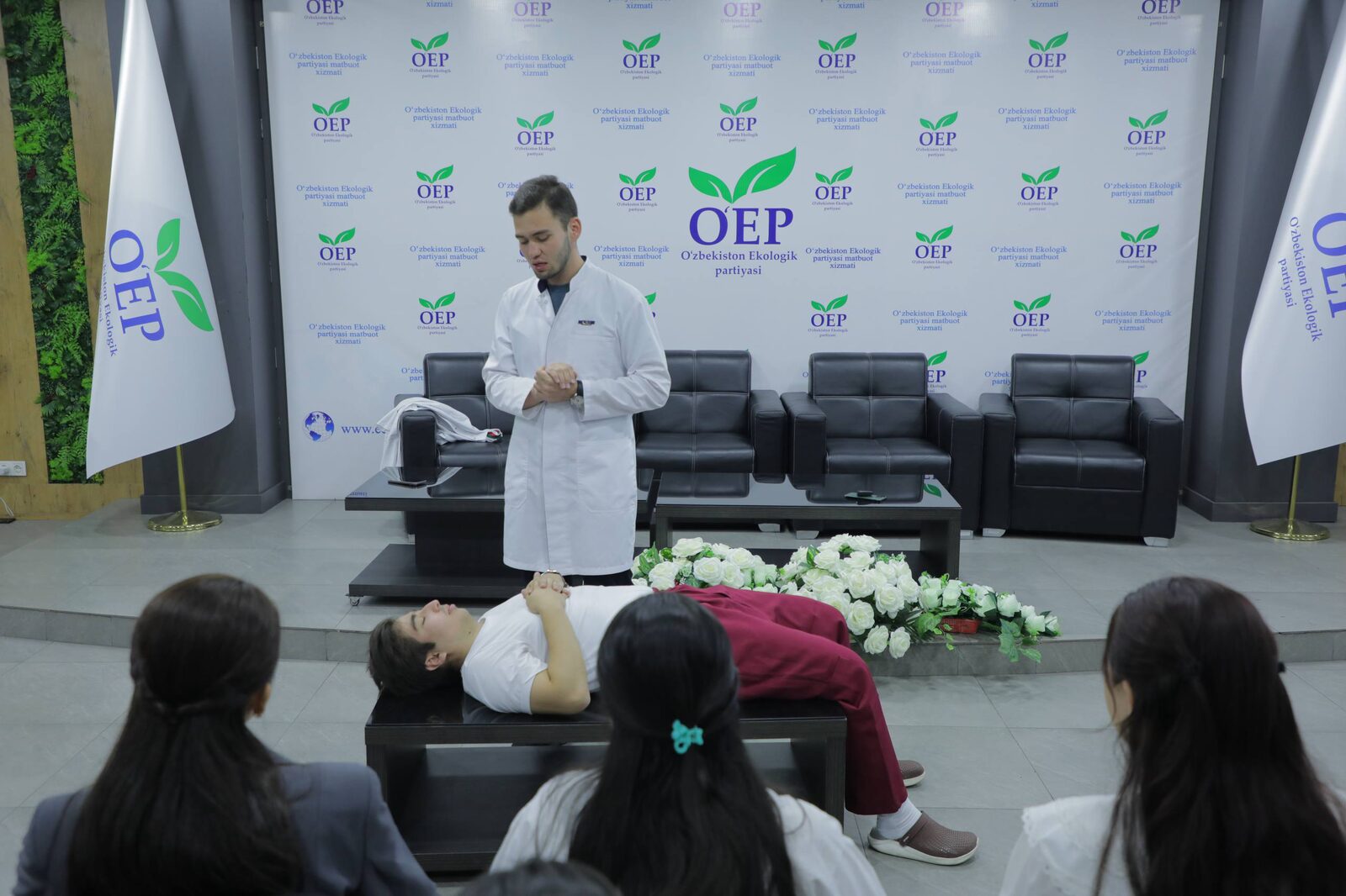 Yosh ekologlar amaliy mashg‘ulotlarda bilim va ko‘nikmalar mustahkamlandi